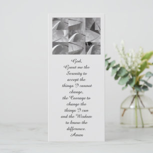 Tarjeta conmemorativa de celebración de la vida co