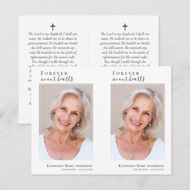 Tarjeta conmemorativa de fotos de 4.25"x2.75" (Anverso / Reverso)