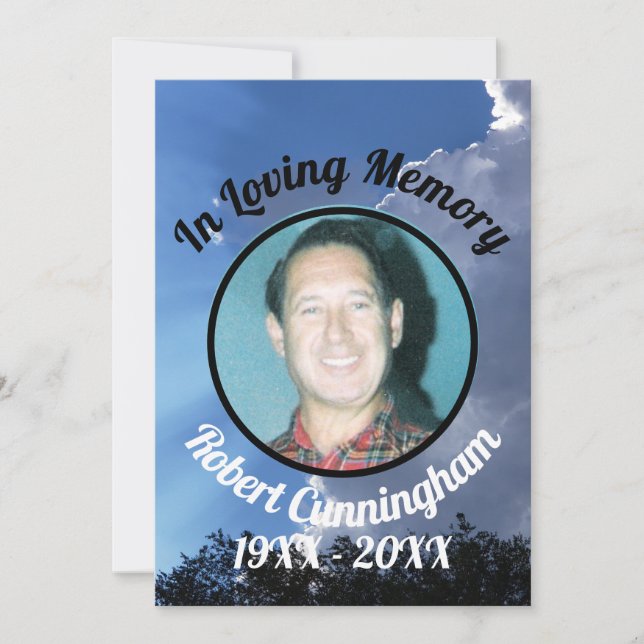 Tarjeta conmemorativa de fotos de Sun Rays and Clo (Anverso)