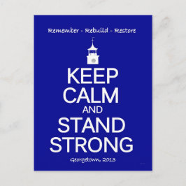 Tarjeta conmemorativa de incendios Georgetown Stro