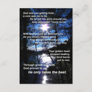 Tarjeta conmemorativa de Inspiration Point