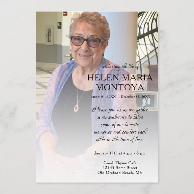 tarjeta conmemorativa de la foto del lado izquierd (Anverso)