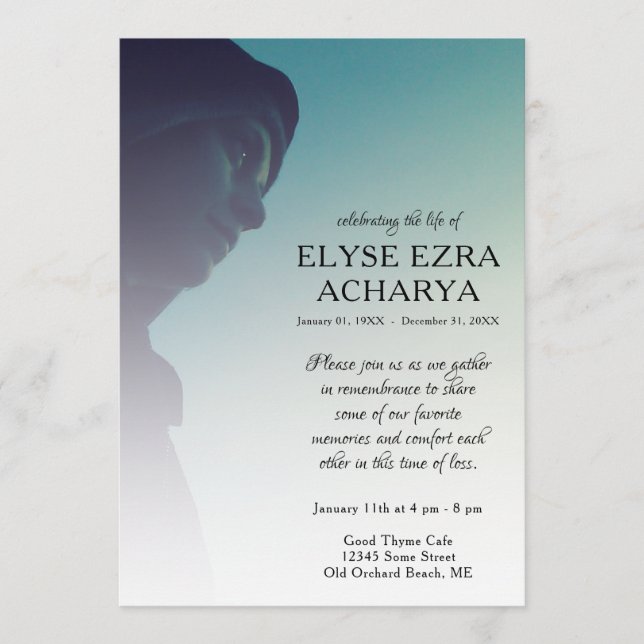 tarjeta conmemorativa de la foto del lado izquierd (Anverso)