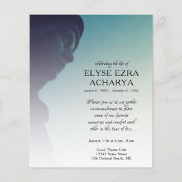 tarjeta conmemorativa de la foto del lado izquierd