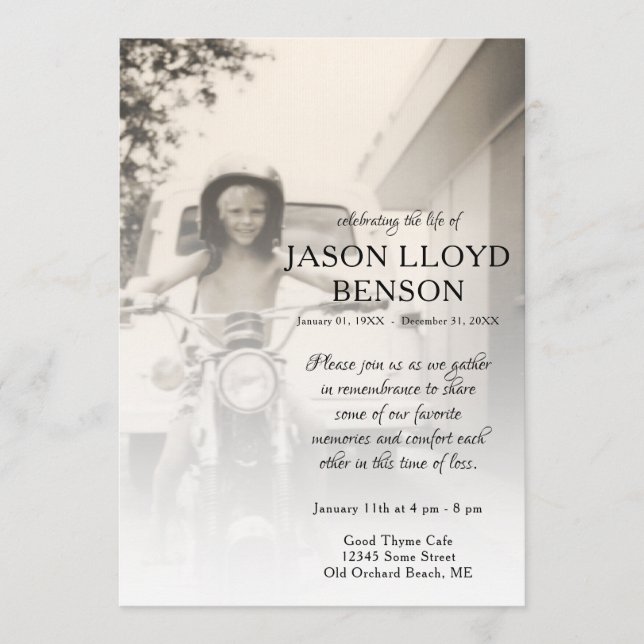 tarjeta conmemorativa de la foto del lado izquierd (Anverso)