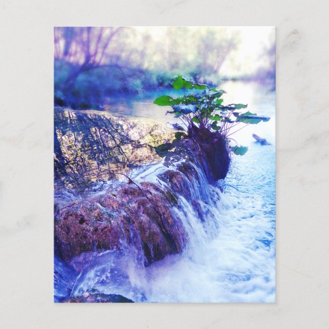 tarjeta conmemorativa de la niebla del agua (Anverso)