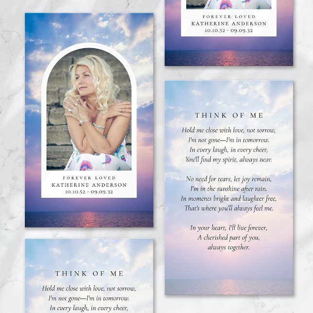 Tarjeta conmemorativa de las nubes amadas para sie (Subido por el creador)