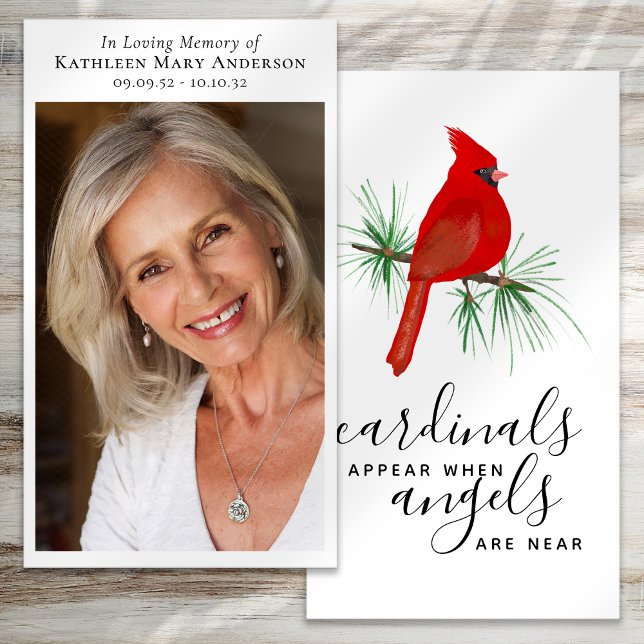 Tarjeta conmemorativa del cardenal fotográfico (Subido por el creador)