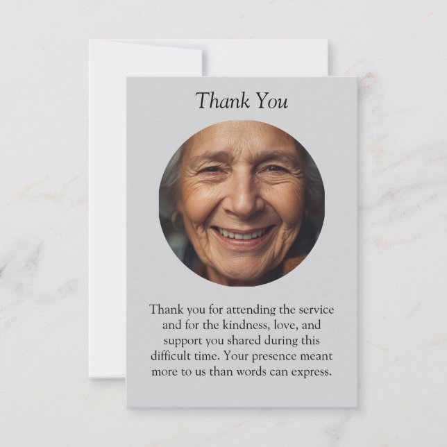 Tarjeta conmemorativa fotográfica | Tarjeta person (Anverso)