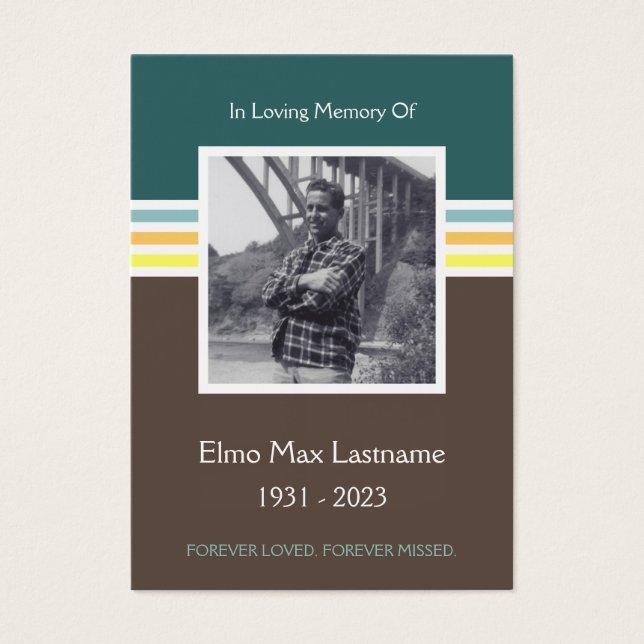 tarjeta conmemorativa mod (Frente)