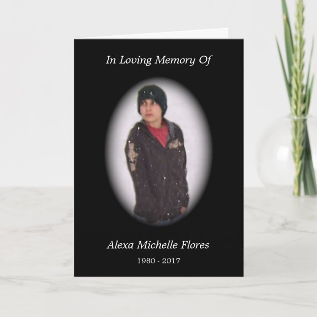 tarjeta conmemorativa (negro) (Anverso)