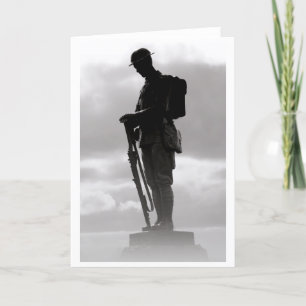 Tarjeta conmemorativa Penpont World War 1
