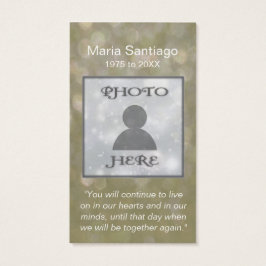 Tarjeta conmemorativa | Purpurina dorado