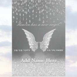 Tarjeta conmemorativa Silver Angel Lears