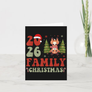 Tarjeta Conmovedoras navidades de renos 2026 de Navidades