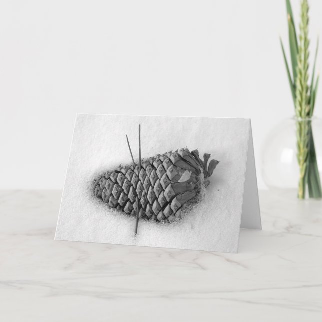 Tarjeta Cono de la nieve (Anverso)