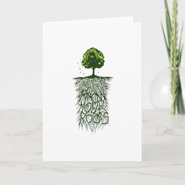 Tarjeta Conoce tus raíces (Anverso)