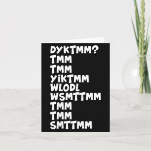 Tarjeta ¿Conoces al hombre de las magdalenas Dyktmm Nostal