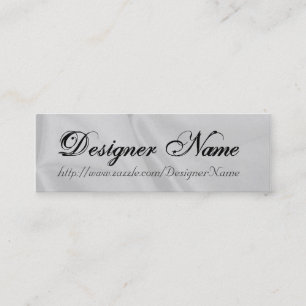 Tarjeta conocida del perfil del diseñador