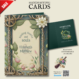 TARJETA CONOCIMIENTOS CELTICOS IRLANDESES PERSONALIZADOS