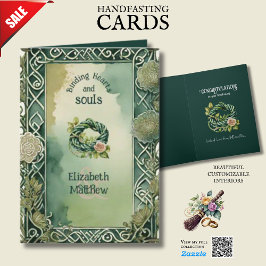 TARJETA CONOCIMIENTOS CELTICOS IRLANDESES PERSONALIZADOS