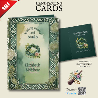 TARJETA CONOCIMIENTOS CELTICOS IRLANDESES PERSONALIZADOS