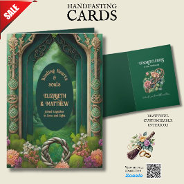 TARJETA CONOCIMIENTOS CELTICOS IRLANDESES PERSONALIZADOS