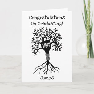 Tarjeta Conozco Cosas Neuron Silhouette