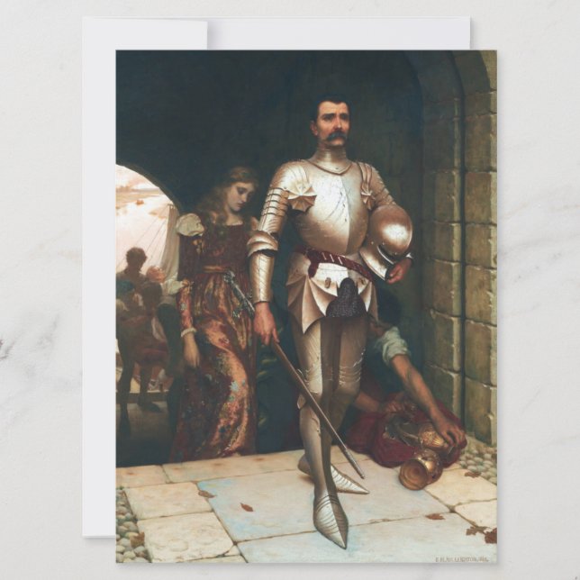 Tarjeta Conquista (Caballero Victorioso) (Anverso)