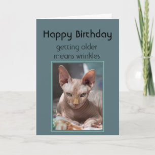 Tarjeta Conseguir mayor significa arruinar feliz cumpleaño