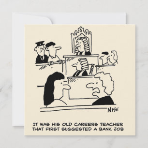 Tarjeta Consejo de carrera significa que el hombre termina