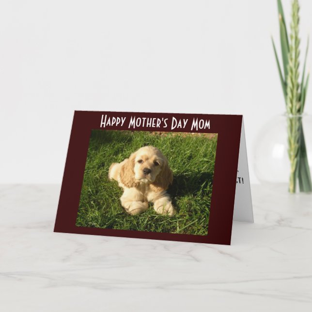 TARJETA CONSEJO DEL DÍA DE LA MADRE PARA LA MADRE (Anverso)