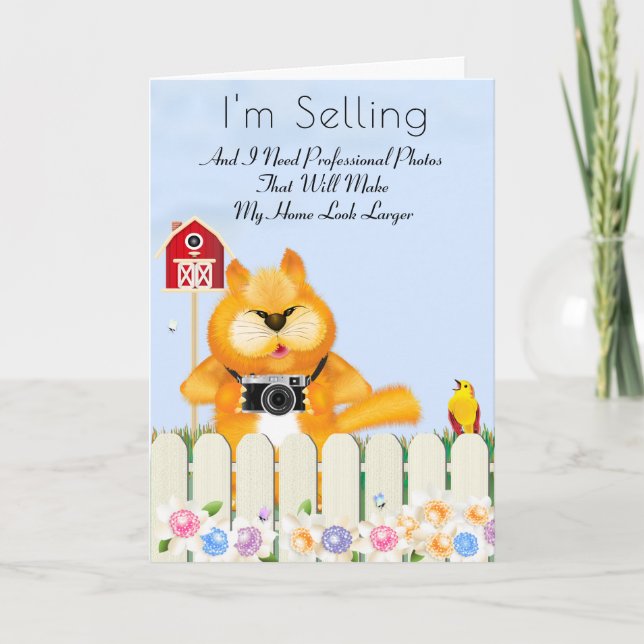 Tarjeta Consejos para lectores de fotógrafos de aves y gat (Anverso)