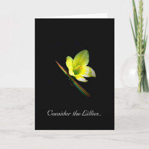 Tarjeta Considere el Lillies 100