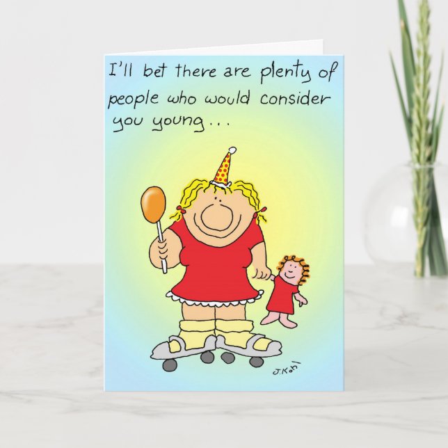 Tarjeta Considérele joven (Anverso)