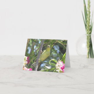 Tarjeta Consiga a pozo pronto poco Goldfinch