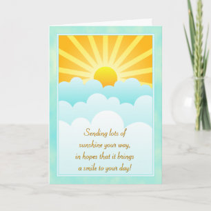Tarjeta Consiga la sol bien