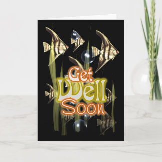 Tarjeta Consiga pronto el Angelfish bien