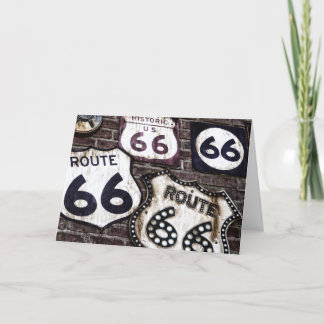 Tarjeta Consiga sus retrocesos en la ruta 66