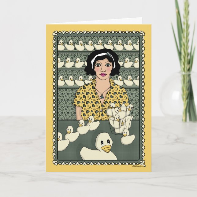 Tarjeta Consigue Tus Patos En Row_C_Greeting (Anverso)