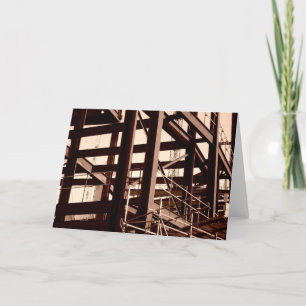 Tarjeta Construcción de bastidor de acero