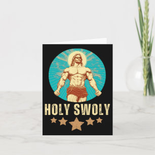 Tarjeta Construcción de cuerpos Jesús Fitness Santo Swoly 
