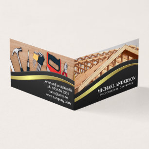 Tarjeta Construcción de la casa Contratista general