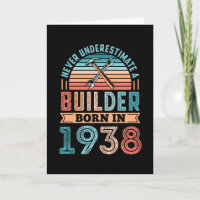 Constructor nacido en 1938 90th Birthday Gift Buil