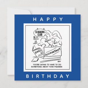 Tarjeta Contable revisa los libros en un club de adelgazam