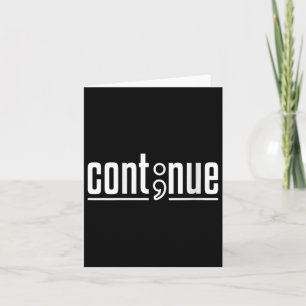 Tarjeta Continúan las mujeres - Conciencia sobre la salud 