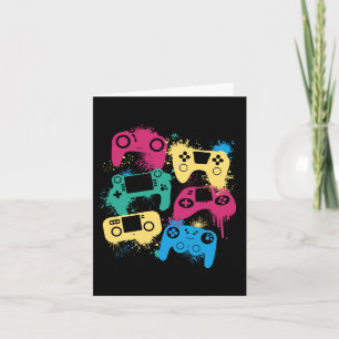 Tarjeta Control De Videojuegos Tee Gráfico Para Color De J