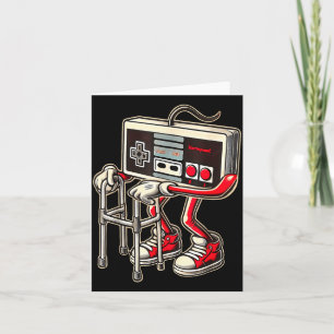 Tarjeta Control Retro de Videojuegos con Caminante Juego D