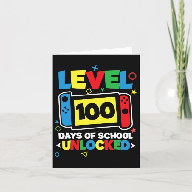 Tarjeta Controlador De Juego Completa De Nivel 100 Días Es (Anverso)