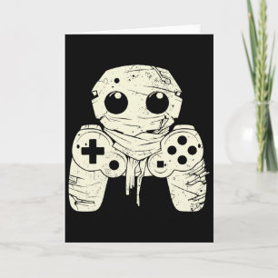 Tarjeta Controlador de juegos de momia de fantasma espeluz